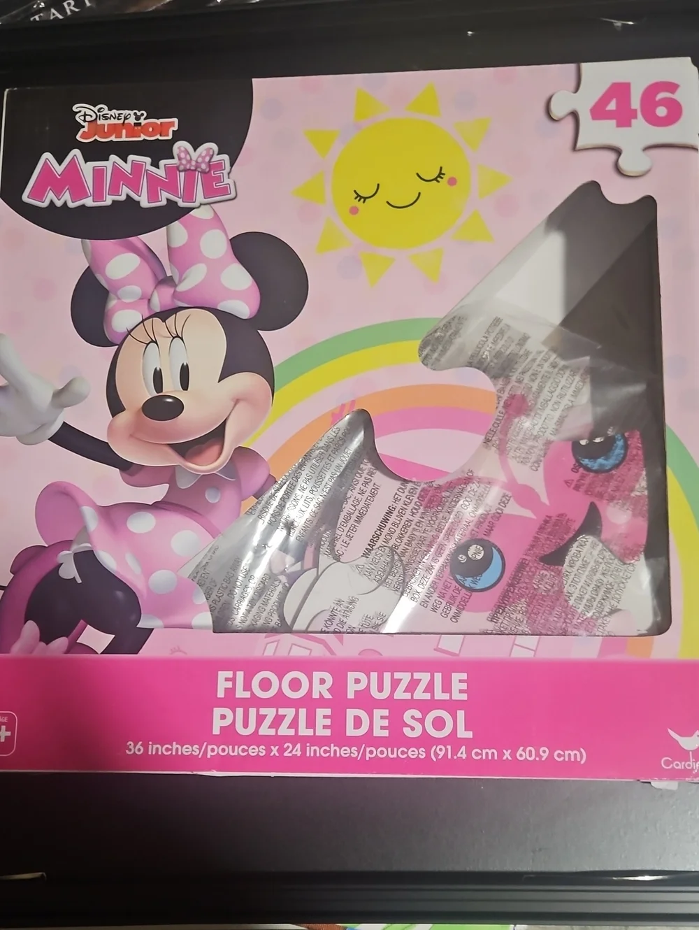 Minnie Pink 46-Piece Floor Puzzle